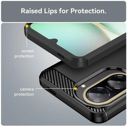 Case for Xiaomi Redmi A5 4G (Standard), Techsuit, Carbon, Black