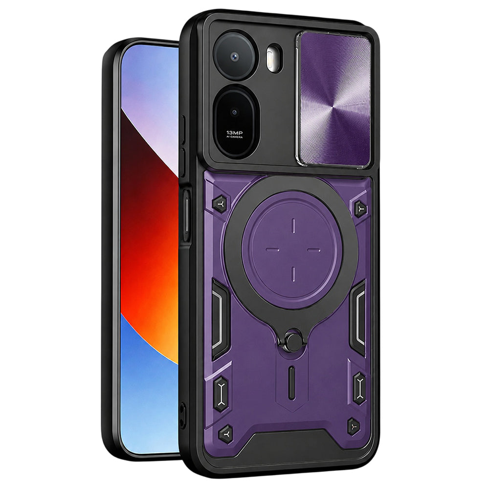 Case for Xiaomi Redmi A7 Pro 4G, Techsuit, CamGuard Pro, Purple