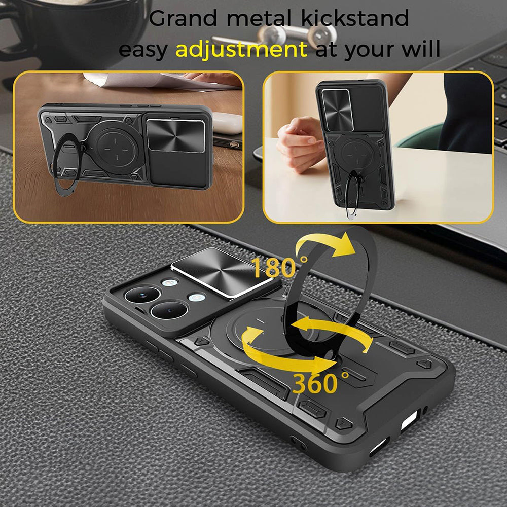 Case for Xiaomi Redmi A7 Pro 4G, Techsuit, CamGuard Pro, Black