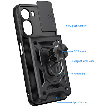 Case for Xiaomi Redmi A7 Pro 4G, Techsuit, CamShield, Blue