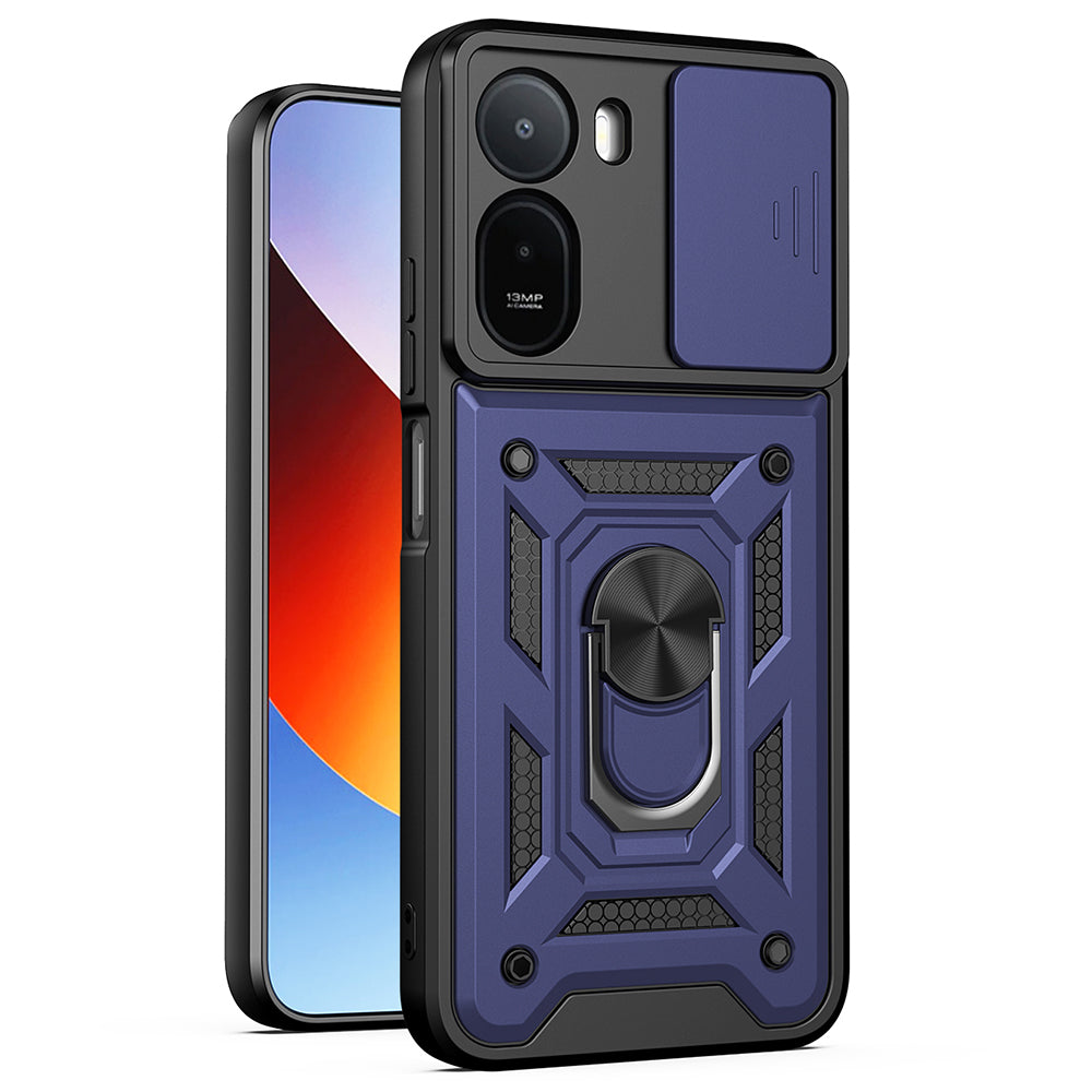 Case for Xiaomi Redmi A7 Pro 4G, Techsuit, CamShield, Blue