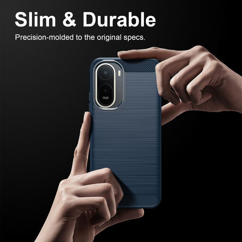 Case for Xiaomi Redmi A7 Pro 4G, Techsuit, Carbon, Blue