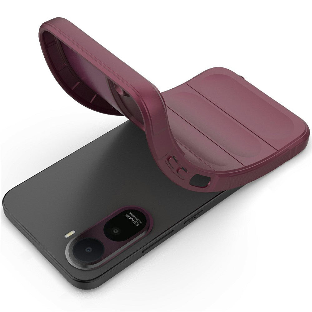 Case for Xiaomi Redmi A7 Pro 4G, Techsuit, Magic Shield, Burgundy
