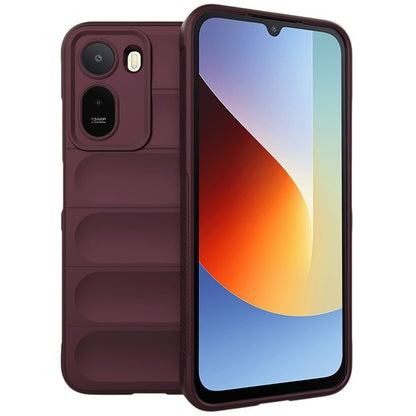 Case for Xiaomi Redmi A7 Pro 4G, Techsuit, Magic Shield, Burgundy
