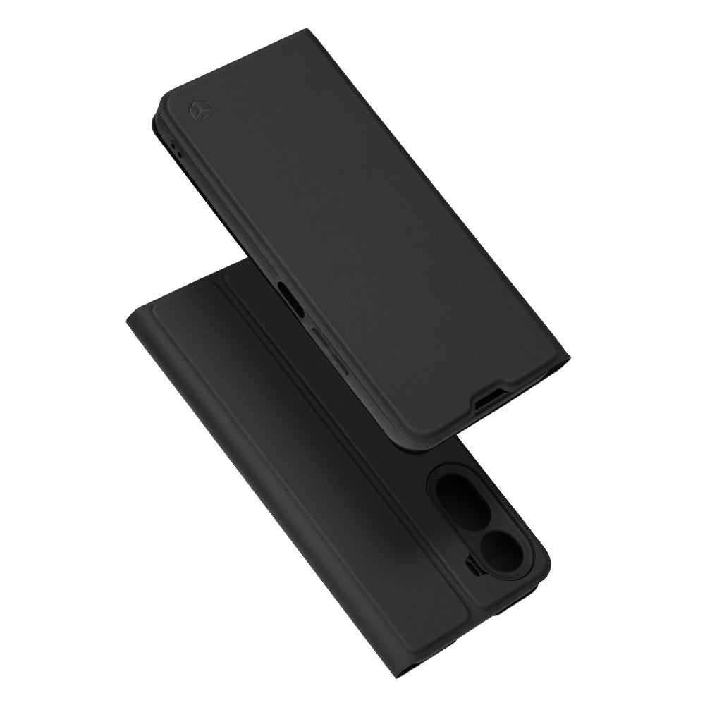 Case for Xiaomi Redmi A7 Pro 4G, Techsuit, Magskin Book, Black