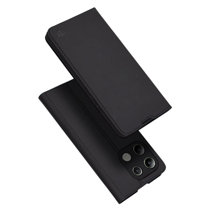 Case for Xiaomi Redmi Note 13 4G, Techsuit, Magskin Book, Black