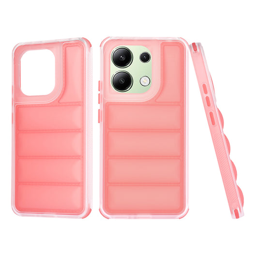 Case for Xiaomi Redmi Note 13 4G, Techsuit, Wave Shield, Red