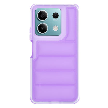 Case for Xiaomi Redmi Note 13 5G, Techsuit, Wave Shield, Purple