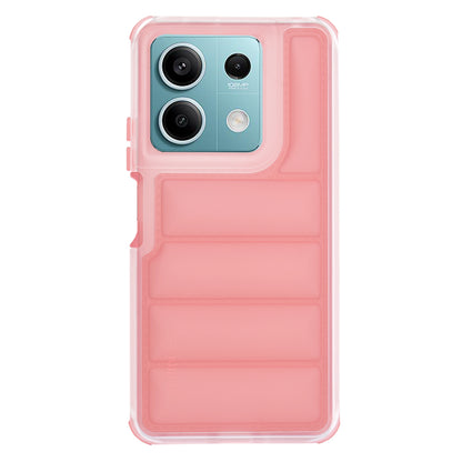 Case for Xiaomi Redmi Note 13 5G, Techsuit, Wave Shield, Red