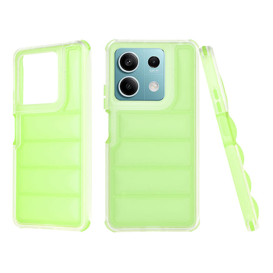 Case for Xiaomi Redmi Note 13 5G, Techsuit, Wave Shield, Green