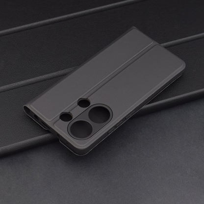 Case for Xiaomi Redmi Note 13 Pro 4G / Poco M6 Pro 4G, Techsuit, Magskin Book, Black