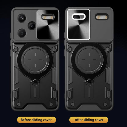 Case for Xiaomi Redmi Note 13 Pro+, Techsuit, CamGuard Pro, Black