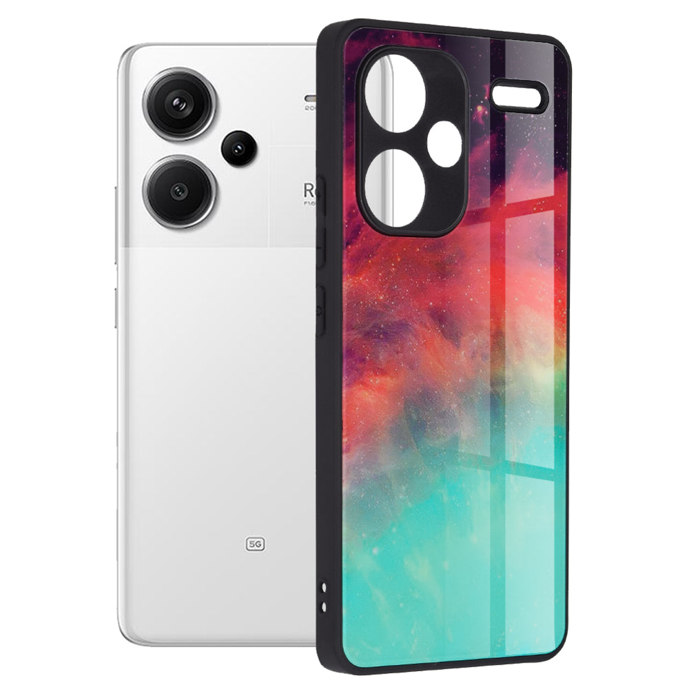 Case for Xiaomi Redmi Note 13 Pro+, Techsuit, Glaze, Turquoise
