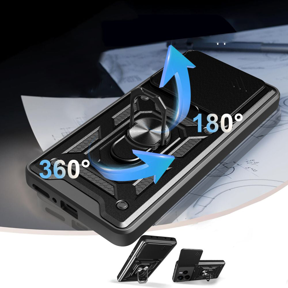 Case for Xiaomi Redmi Note 14 4G (Regional), Techsuit, CamShield, Blue
