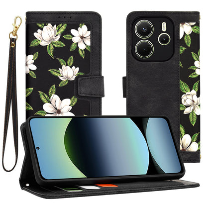 Case for Xiaomi Redmi Note 14 4G (Regional), Techsuit, FlipCraft, Black