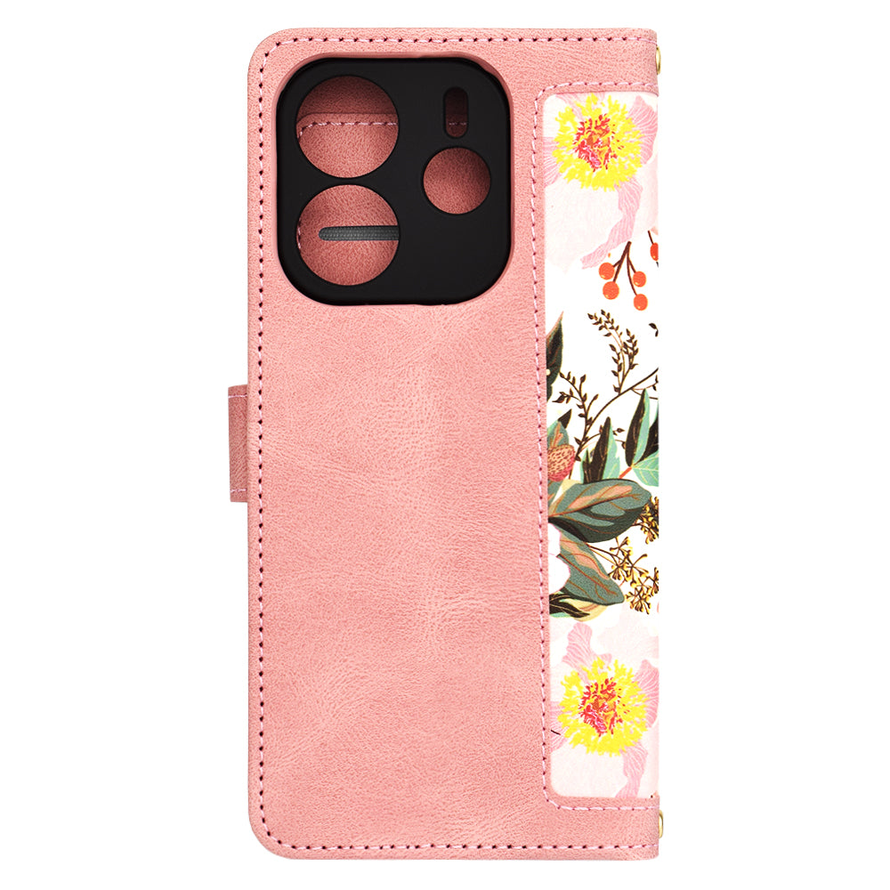 Case for Xiaomi Redmi Note 14 4G (Regional), Techsuit, FlipCraft, Pink