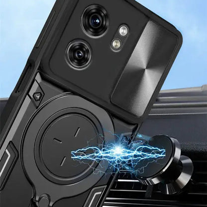 Case for Xiaomi Redmi Note 14 4G (Standard), Techsuit, CamGuard Pro, Black