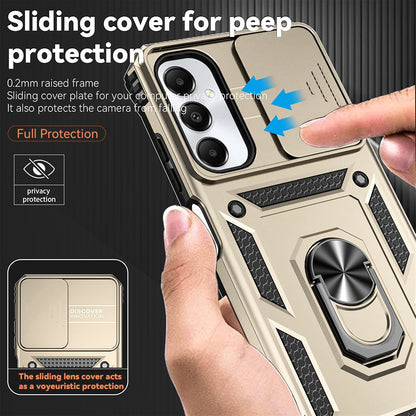 Case for Xiaomi Redmi Note 14 4G (Standard), Techsuit, CamShield, Gold