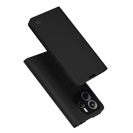 Case for Xiaomi Redmi Note 14 4G (Standard), Techsuit, Magskin Book, Black
