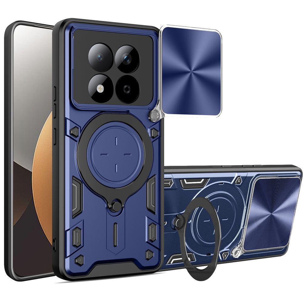 Case for Xiaomi Redmi Note 15 Pro 5G, Techsuit, CamGuard Pro, Blue