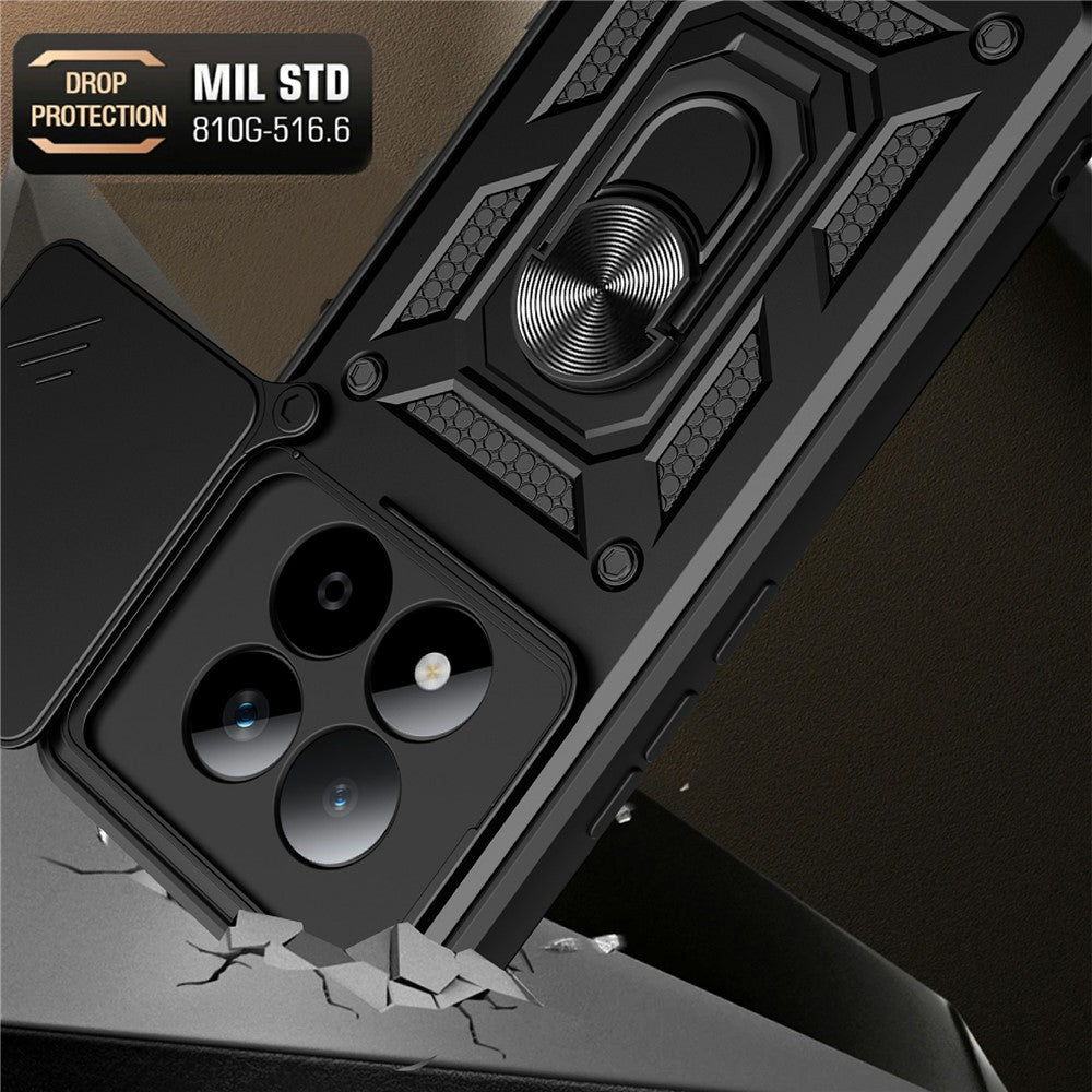 Case for Xiaomi Redmi Note 15 Pro 5G, Techsuit, CamShield, Blue