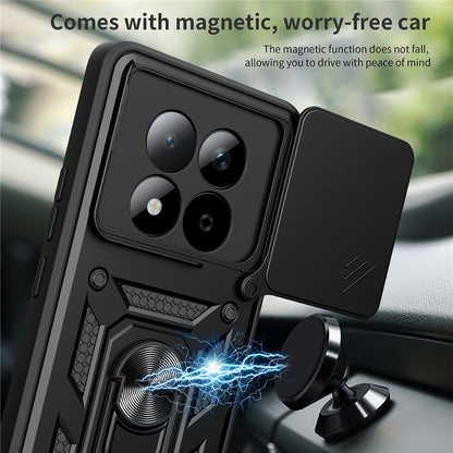 Case for Xiaomi Redmi Note 15 Pro 5G, Techsuit, CamShield, Green