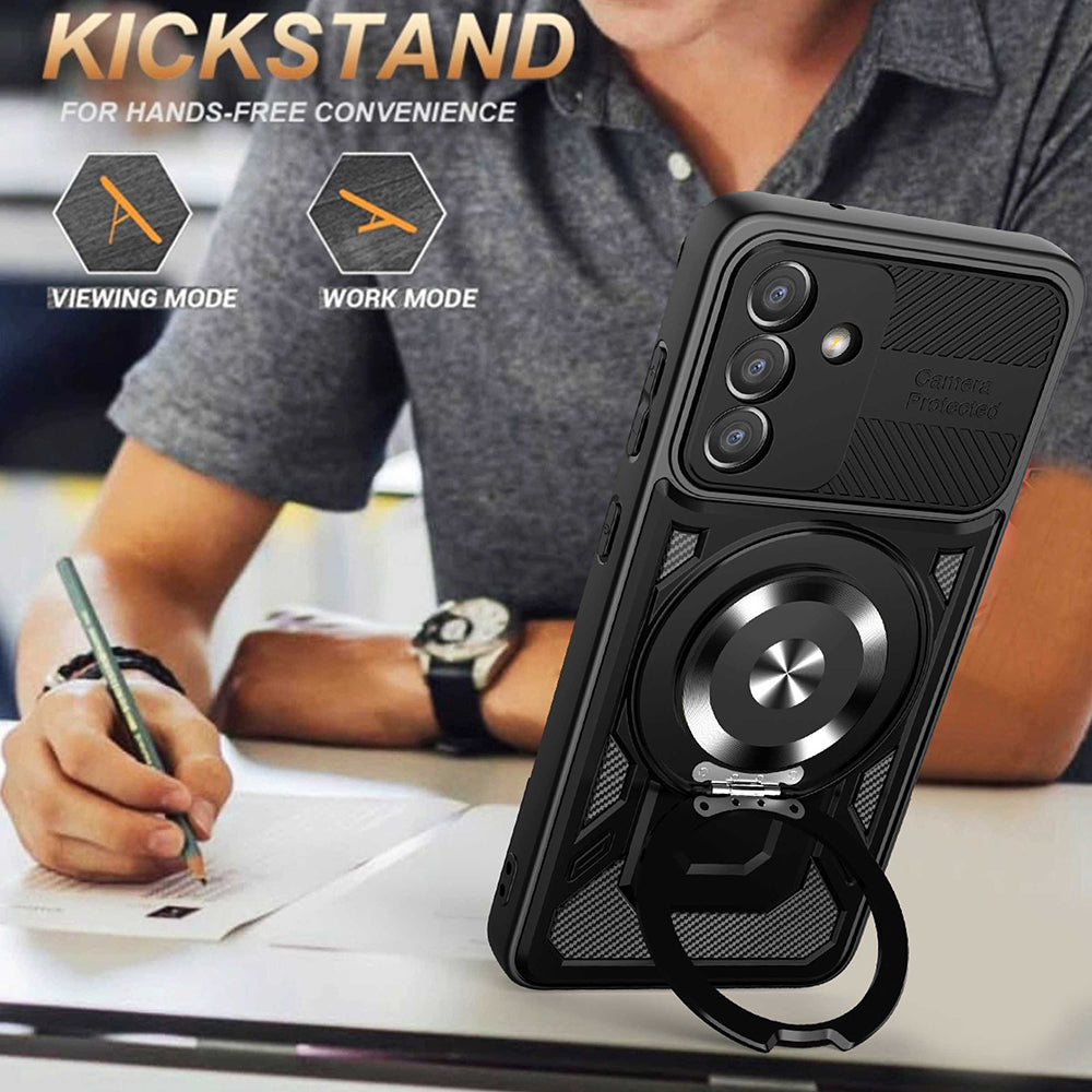 Case for Xiaomi Redmi Note 15 Pro 5G, Techsuit, RuggedCam, Black