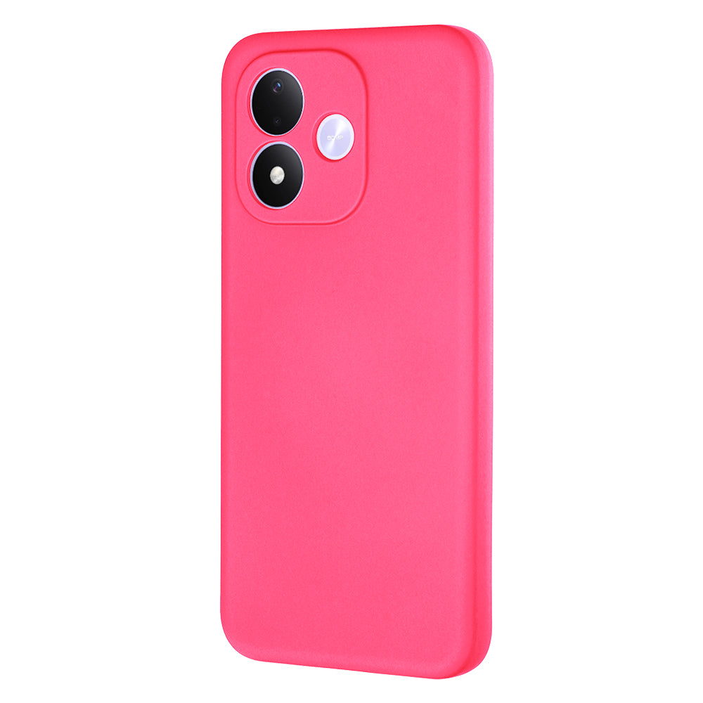 Case for Xiaomi Redmi Note 17 4G / Note 17 5G, Techsuit, SoftFlex, Dark Pink