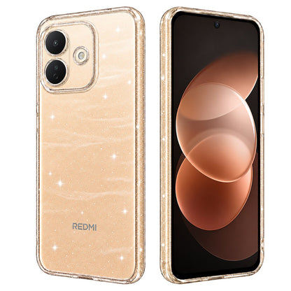 Case for Xiaomi Redmi Note 17 Pro, Techsuit, SparkleSkin, Transparent