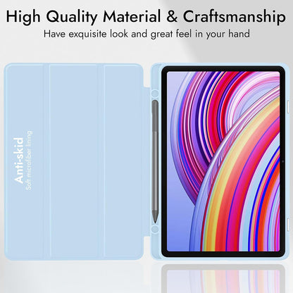 Case for Xiaomi Redmi Pad 2 Pro, Techsuit, Flex Trifold, Matcha Green