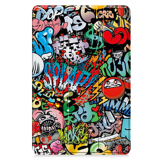 Case for Xiaomi Redmi Pad 2 Pro, Techsuit, FoldPro Urban Vibe, Multicolor