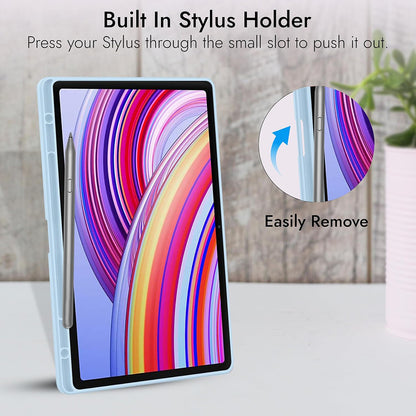 Case for Xiaomi Redmi Pad Pro / Pad / Pad Pro 5G, Techsuit, Flex Trifold, Gray