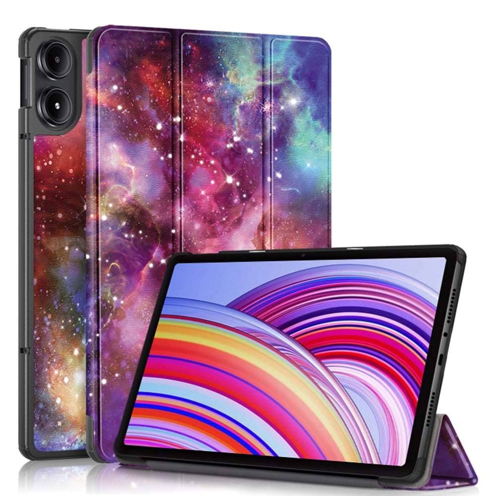 Case for Xiaomi Redmi Pad Pro / Pad / Pad Pro 5G, Techsuit, FoldPro Galaxy, Multicolor