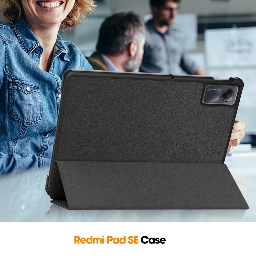 Case for Xiaomi Redmi Pad SE, Techsuit, FoldPro Butterfly, Multicolor