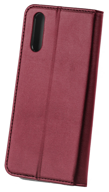 Case for Samsung Galaxy A20e A202, OEM, Smart Magnetic, Burgundy