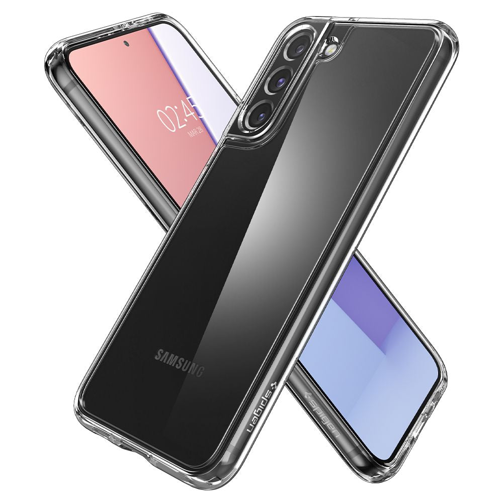 Case for Samsung Galaxy S22 5G S901, Spigen, Ultra Hybrid, Transparent ACS03988