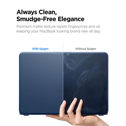 Spigen Airskin Case for Apple MacBook Neo 13inch, Satin Indigo ACS11814