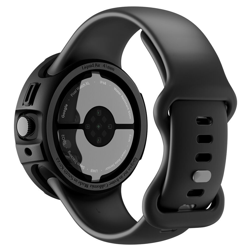 Spigen Liquid Air Case for Google Pixel Watch 4 41mm, Matte Black ACS09483