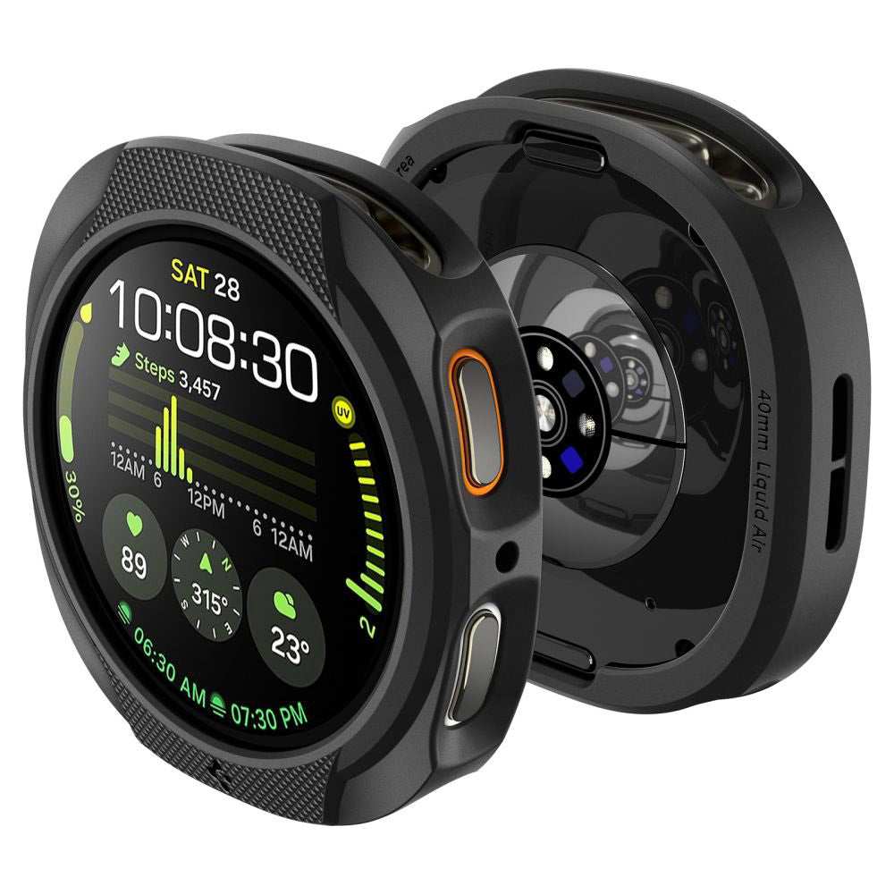 Spigen Liquid Air Case for Samsung Galaxy Watch8 44mm, Matte Black ACS09839
