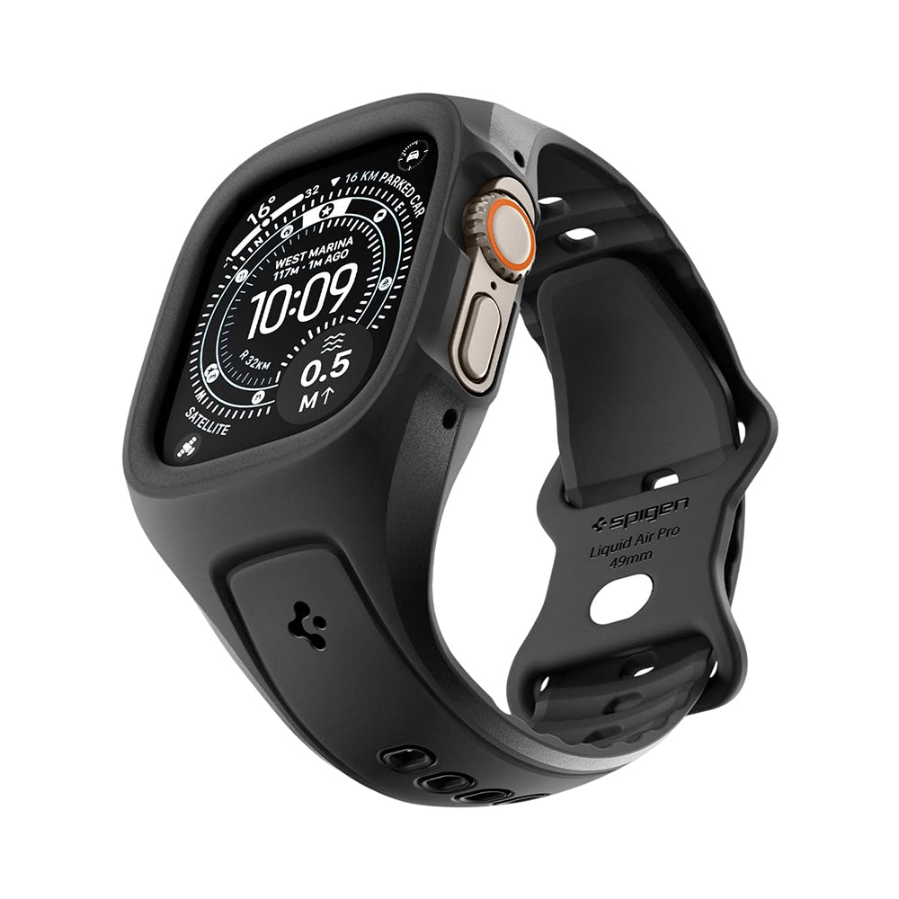 Spigen Liquid Air Pro Case for Apple Watch Ultra Series, Black ACS05463