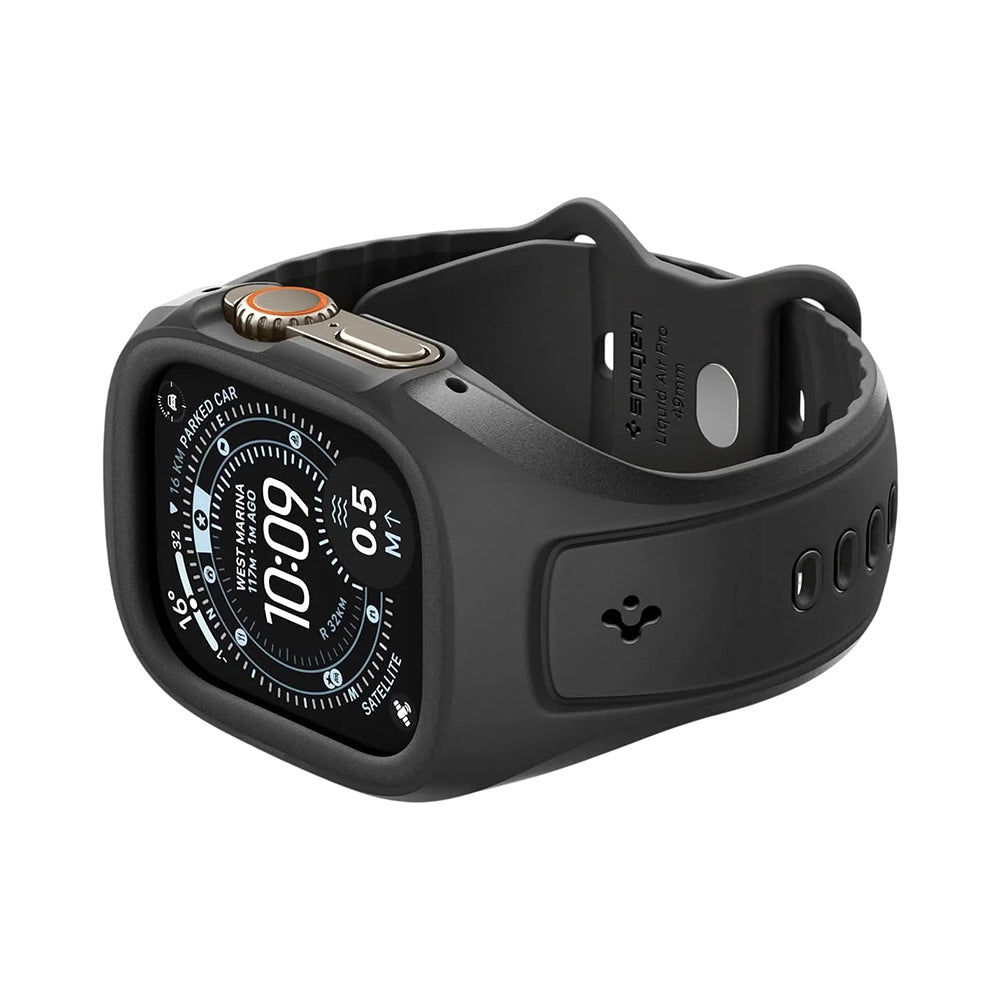 Spigen Liquid Air Pro Case for Apple Watch Ultra Series, Black ACS05463