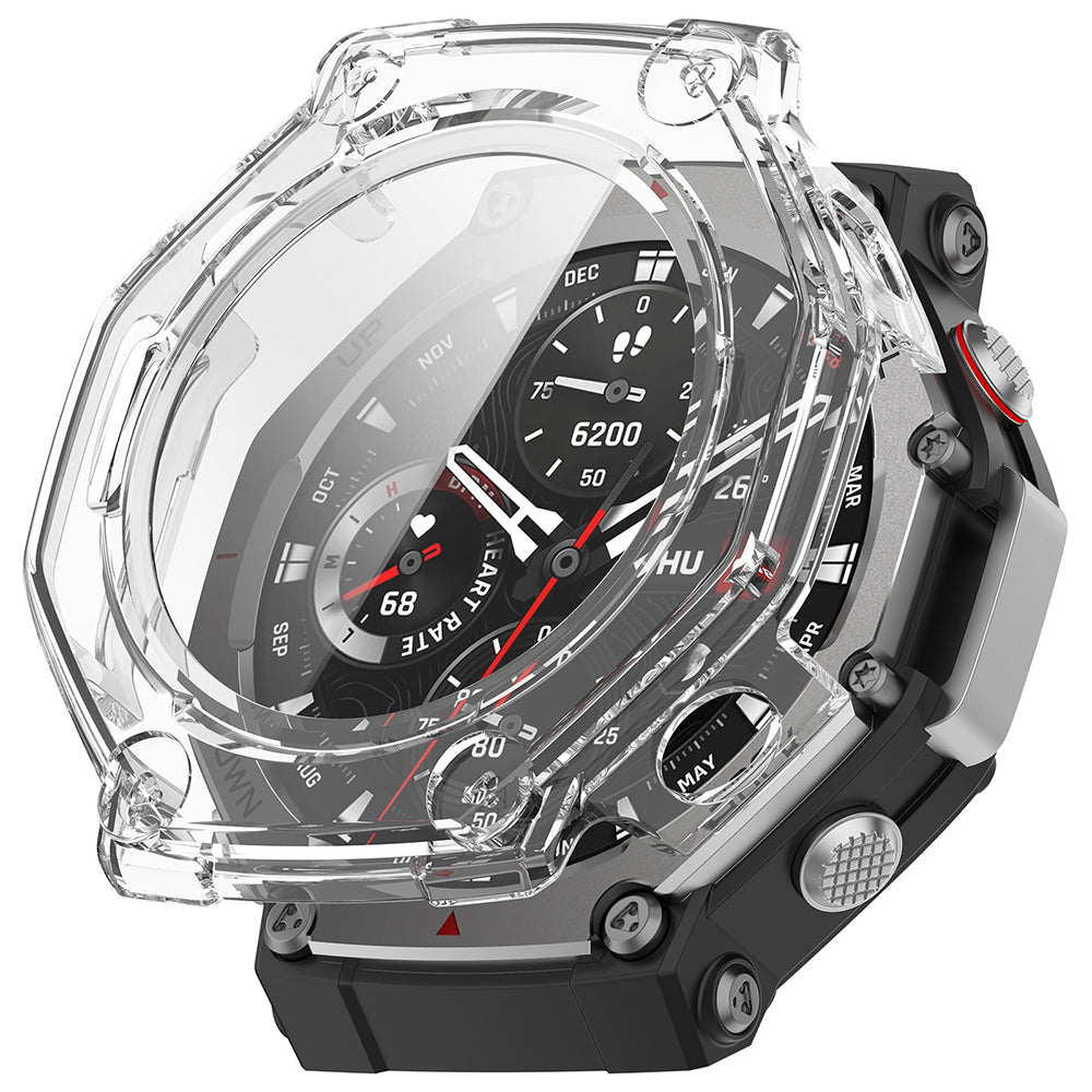 Techsuit Defense360 Pro Case for Amazfit T-Rex 3, Transparent