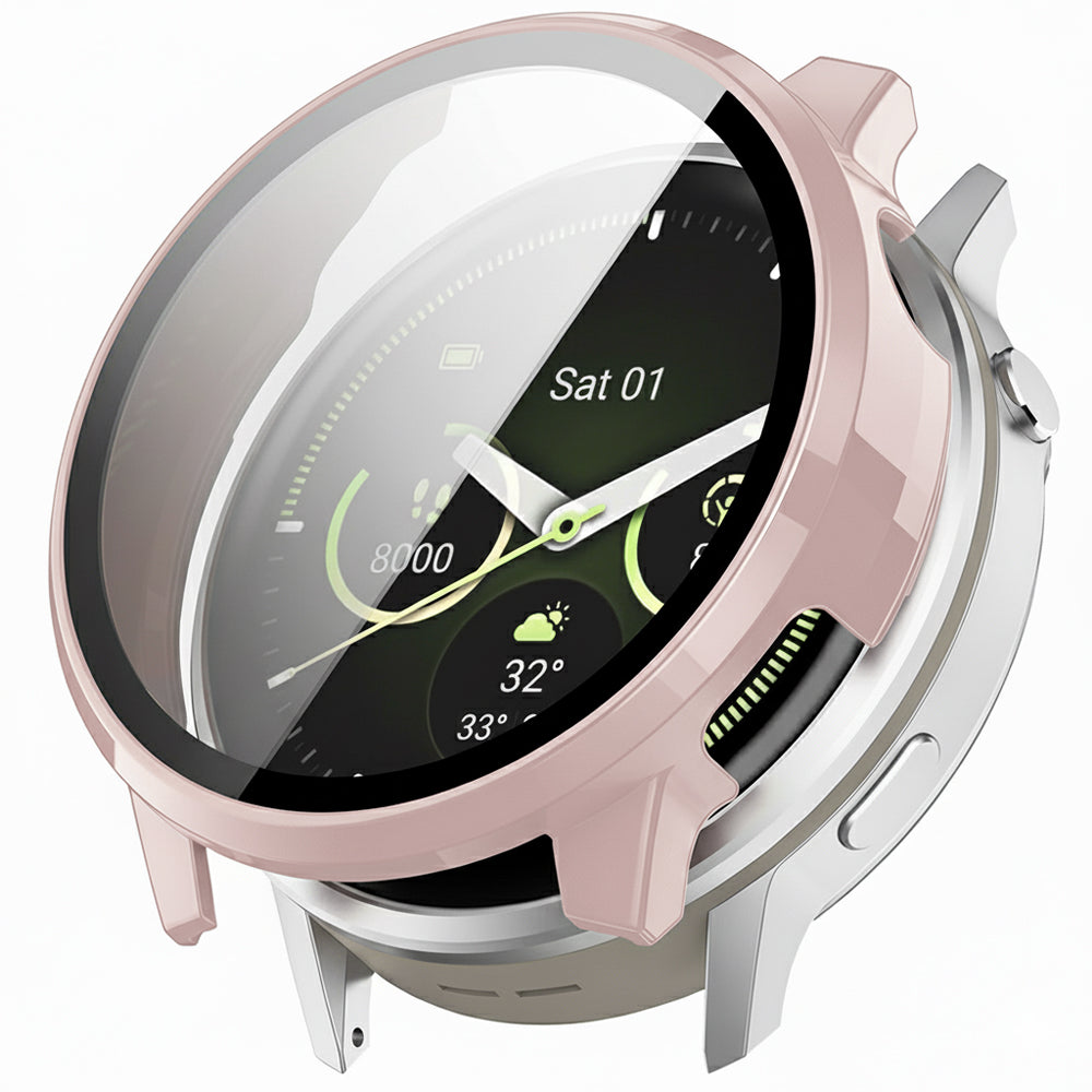 Techsuit Defense360 Pro Case for Garmin Venu 4 45mm, Pink