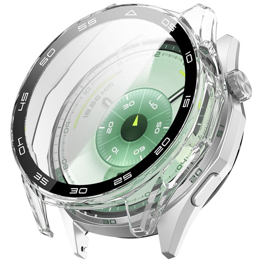Techsuit Defense360 Pro Bezel Case for Huawei Watch GT 6 46mm, Transparent