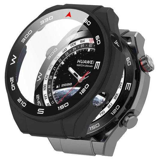 Techsuit Defense360 Pro Bezel Case for Huawei Watch Ultimate, Black