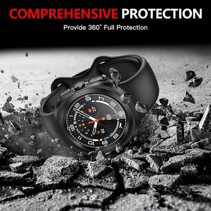 Techsuit Defense360 Pro Case for Samsung Galaxy Watch Ultra, Black