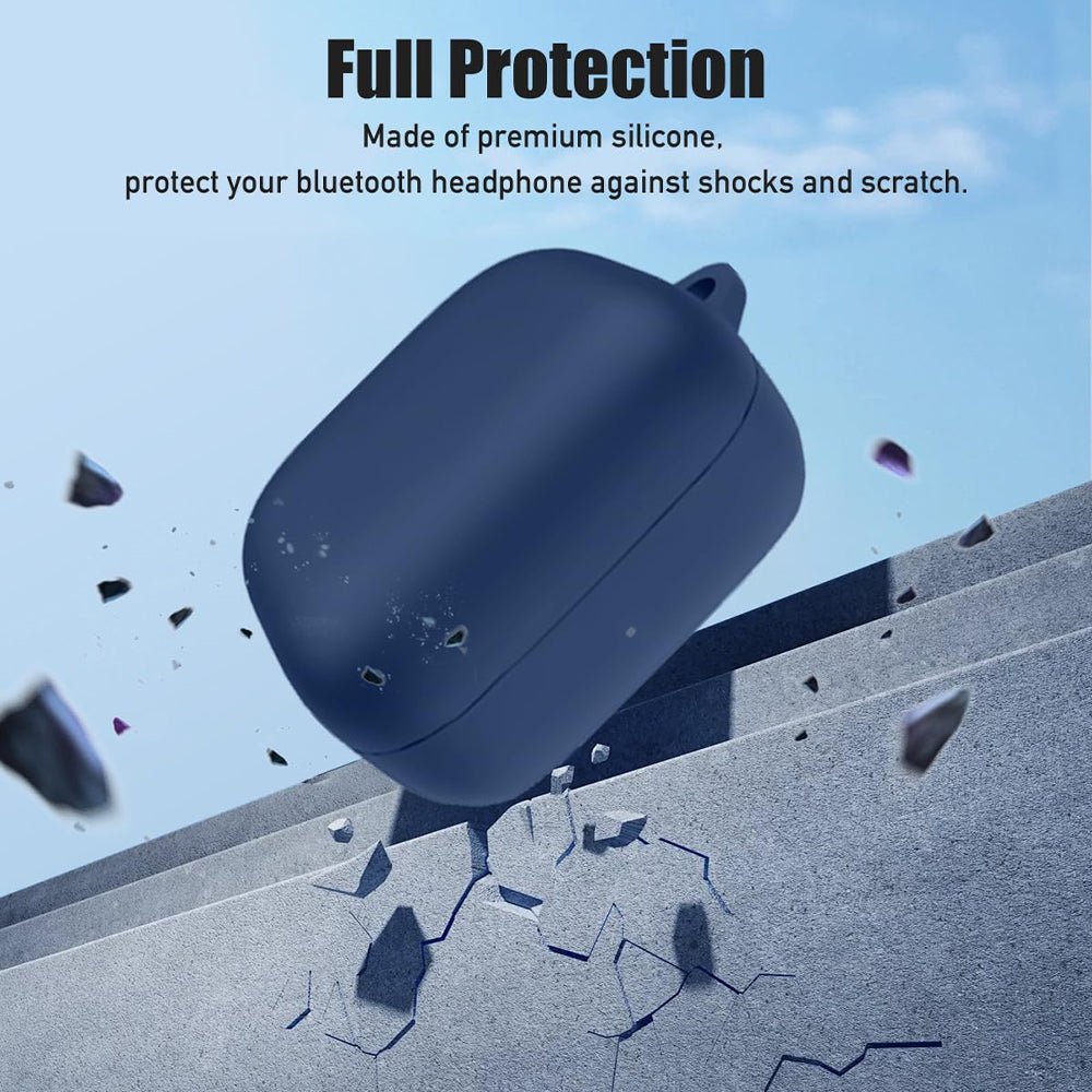 Techsuit Silicone Case for Samsung Galaxy Buds4 / Buds4 Pro, White