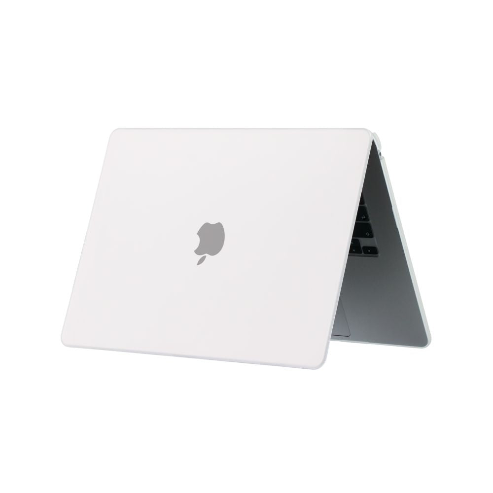Techsuit UltraShell Case for Apple MacBook Air M3 15inch (2024) / Air M2 15inch (2023), Matte Transparent
