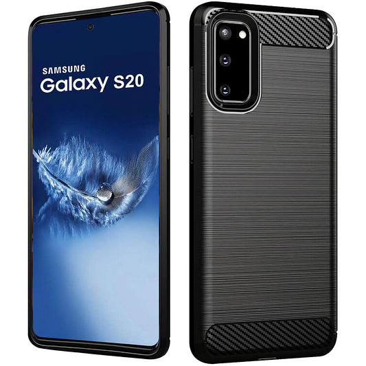 Case for Samsung Galaxy S20 5G G981 / S20 G980, OEM, Carbon, Black