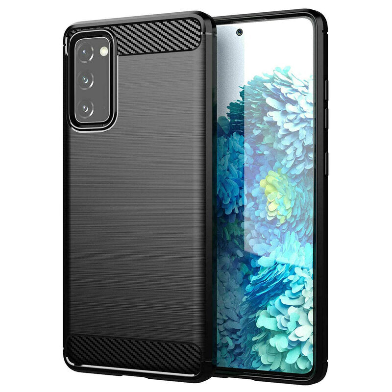 Case for Samsung Galaxy S20 FE 2022 G781 / S20 FE 5G G781 / S20 FE G780, Forcell, Carbon, Black